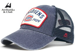 Atributika&Club/アトリブチカ NHLCAP PATCH VINTAGE 紺 ※モントリオール カナディアンズ※ 【NHLグッツ】 #31151