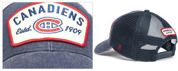 Atributika&Club/アトリブチカ NHLCAP PATCH VINTAGE 紺 ※モントリオール カナディアンズ※ 【NHLグッツ】 #31151