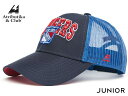 Atributika&Club/アトリブチカ NHLCAP MESH CHECK LOGO ジュニア ※ニューヨーク レンジャース青※【NHLグッツ】 #311...