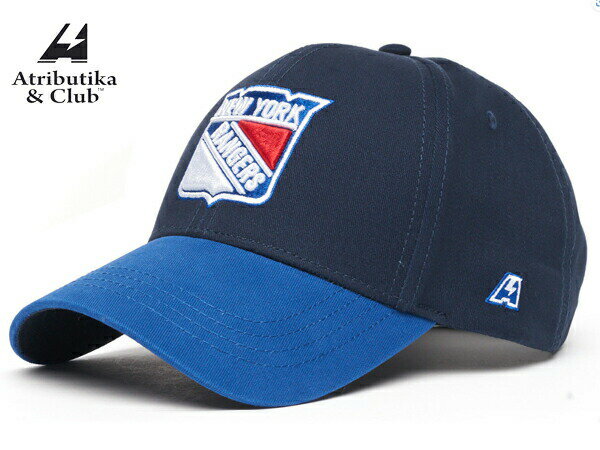 Atributika&Club/アトリブチカ NHLCAP 2TONE ※ニューヨーク レンジャース紺青※ 【NHLグッツ】 #31228