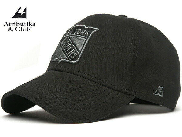 Atributika&Club/アトリブチカ NHLCAP SOLID ※ニューヨーク レンジャース黒※ 【NHLグッツ】 #31609