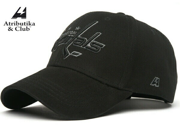 Atributika&Club/アトリブチカ NHLCAP SOLID ※ワシントン キャピタルズ黒 LARGE※ 【NHLグッツ】 #31612