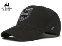 Atributika&Club/アトリブチカ NHLCAP SOLID ※ロサンゼルス キングス黒※ 【NHLグッツ】 #31618