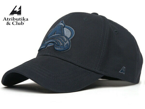 Atributika&Club/アトリブチカ NHLCAP SOLID ※コロラド アバランチ紺※ 【NHLグッツ】 #31628