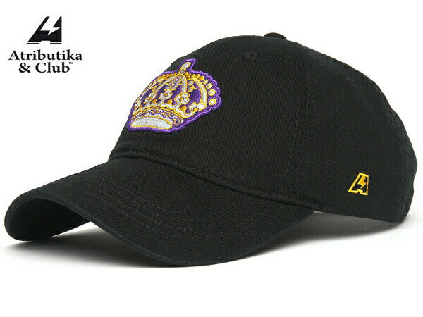 Atributika&Club/アトリブチカ NHLCAP VINTAGE HOCKEY　※ロサンゼルス キング黒※ 【NHLグッツ】 #31690