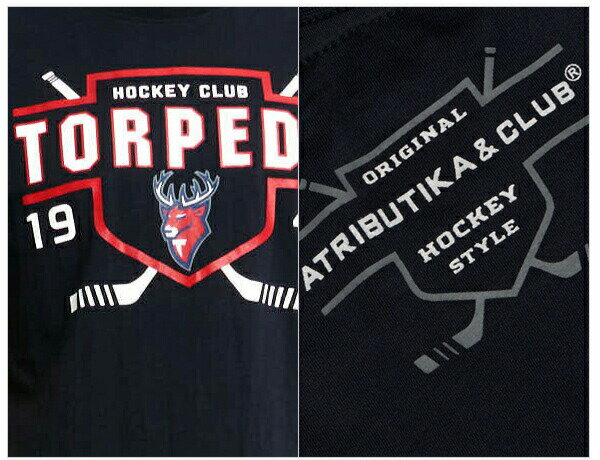 Atributika&Club/アトリブチカ KHLTシャツ シニア ※ニジニノヴゴロド トルぺード紺※《ポスト投函》【KHLグッツ】#272080 2