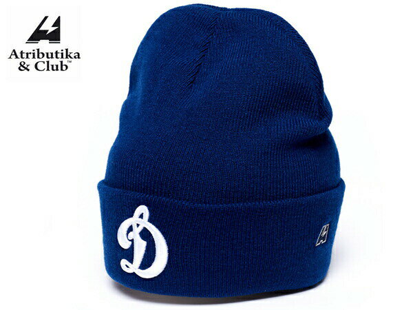 Atributika&Club/アトリブチカ KHL KNITCAP ※ディナモ紺※ 《ポスト投函》【KHLグッツ】 #11623