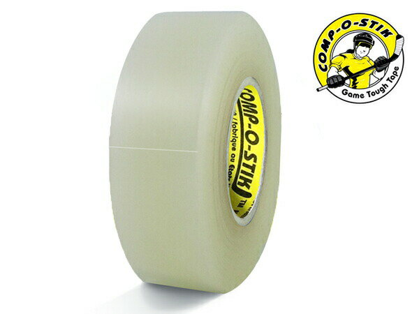 COMP-O-STIK TAPE (SHIN) クリア 24mmx25M 《ポスト投函》【アイスホッケー小物】