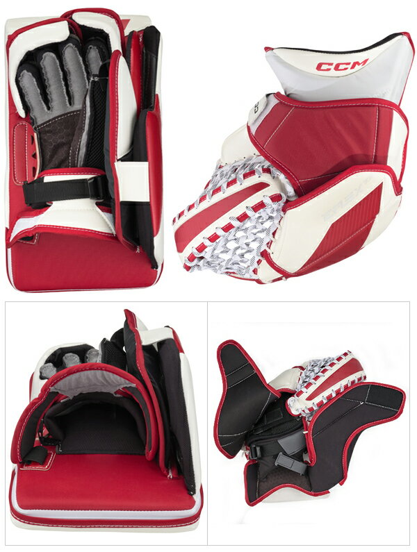 CCM/������������ E FLEX 7.5 GOALPAD/CATCH GLOVE/BLOCKER SET ���˥��ڥ������ۥå��������꡼3�����åȡ� 2025-2026