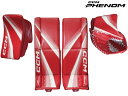 CCM/シーシーエム PHENOM GOALPAD/CATCH GLOVE/BLOCKER SET ジュニア【アイスホッケーゴーリー3点セット】 2025-2026