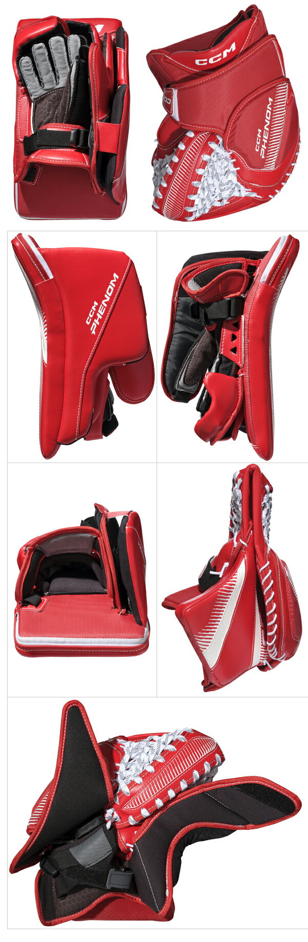 CCM/������������ PHENOM GOALPAD/CATCH GLOVE/BLOCKER SET ����˥��ڥ������ۥå��������꡼3�����åȡ� 2025-2026