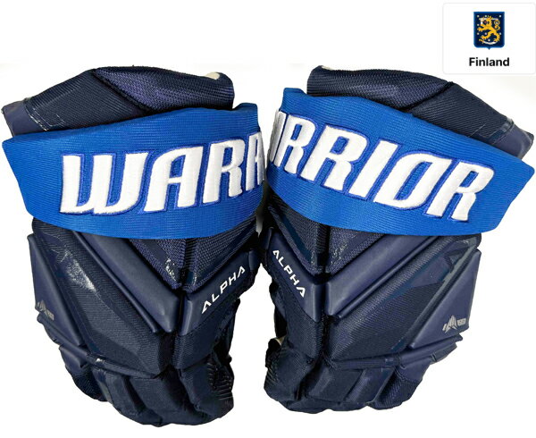 WARRIOR/ウォリアー ALPHA LX3 CUSTOM 4NATION ☆FINLAND☆ シニア 【アイスホッケーグローブ】 2025-2026