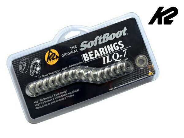 K2/ケーツー ILQ7 BEARING PACK※16個入り※《ポスト投函》【インラインスケートベアリング】