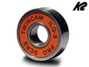 商品-名 K2/ケーツー ILQ9 PRO BEARING　※1個売り※　　インラインスケートベアリング 商品説明 K2製　クラス最高峰！性能、耐久性、デザイン、素材の面でABEC定格を超えたILQ-9PRO！ 高性能で人気があるベアリングです！ パッケージ販売が多いベアリングですが、ご要望も多いために1個売り単品にて販売させて頂きます。そのためにケースやパッケージはございませんのでご了承くださいませ。もちろん新品未使用の正規品となります。 ※1個売り サイズ規格 608 ※こちらの商品は 【ネコポス】ポスト投函がご利用いただけます！ご注文時、配送方法にて【追跡可能メール便（ヤマト運輸）】を選択してください。日時指定不可/代引不可/後払い不可となります。上記支払方法や配達員さん渡しをご希望の場合は、【宅急便】をご利用ください。 ※ご注文に関する重要なお知らせ※ 　ご注文頂きます商品は、全ての在庫を保証するものではございません。 　弊社は他WEBサイト、また実店舗において店頭販売を行っております。 　ご注文可能な状態でも、店頭・メーカーにて実際には完売となっている場合がございます。 　商品をご用意出来ない場合、ご注文をキャンセルさせて頂く場合もございます。予めご了承ください。&nbsp;