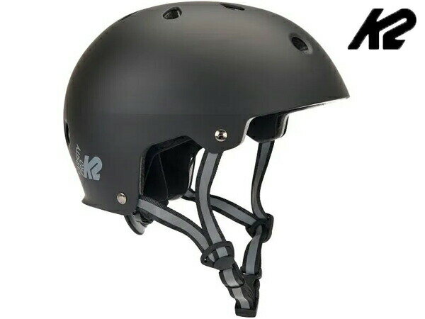 【2023モデル】 K2/ケーツー VARSITY PRO 2023 HELMET BLACK 【インラインスケートヘルメット】