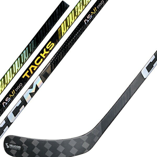 商品名 2023-2024モデル CCM SUPERTACKS AS-VIPRO GRIP インター　ワンピーススティック 商品説明 ※2023.11.13　日本上陸！&quot;TACKS AS6PRO &quot; 新しいシーシーエムタックス AS-VI スティックは、以前のものよりもさらに長持ちするポップ、より優れたブレードの耐久性、より優れたバランス、そしてより軽量な設計で再設計されて戻ってきました！ 高く評価されている Tacks ミッドキックポイントファミリーのスティックは、プレーヤーのショットと氷上でのコントロールを維持する能力を強化するように設計されています。 Helicoid テクノロジー、Nanolite Shield カーボン レイヤリング テクノロジー、および Sigma STP カーボン素材を備えた Acufeel 3 ブレードを備えています。 モダンなミッドキック ポイントで、特にハードなリスト ショット向けに最適化されています。 フレックスポイントはシャフトのやや上、中間点付近にあります。 シュート動作中の負荷期間の増加とスティック上部のフレックスの増加により、ショット時にパワーが生成され、速度が向上します。 このキックポイントプロファイルは、ハードで強いショットとボードバトルでのさらなる強さを求めるプレーヤーに好まれています。 NANOLITE SHIELD SHAFT 超軽量コアを保護する厚いカーボンファイバー層で最適化された再設計されたシャフト設計 SUPERFAST GRIP 超高速の Microfeel は、シャフトの中央セクションにグラフィック一体型の盛り上がったグリップを備えており、最適なスティックコントロールを実現します。 MODERN MID-KICKPOINT 最新のミッドキックポイントはリストショット用に最適化されており、よりパックのスピードと安定性を備えたアグレッシブなシューターを可能にします。 SKELETON+ TAPER テーパーエリアにあるこのテクノロジーは、ゲームの重要な瞬間においてより高い信頼性を提供します。 ACUFEEL 3 HELICOID BLADE 特許取得済みのレイアップ構造により、カーボン層の角度を少しずつ増加させてブレードの耐久性とポップ感を向上させています。 ※こちらの商品は 【日時指定不可】【後払い不可】となります！ ※ご注文に関する重要なお知らせ※ 　ご注文頂きます商品は、全ての在庫を保証するものではございません。 　弊社は他WEBサイト、また実店舗において店頭販売を行っております。 　ご注文可能な状態でも、店頭・メーカーにて実際には完売となっている場合がございます。 　商品をご用意出来ない場合、ご注文をキャンセルさせて頂く場合もございます。予めご了承ください。 SPEC&nbsp; ● ライン：タックス ● クラス：トップモデル ● 長さ：インター55FLEX 55インチ/約139cm｜65FLEX 57インチ/約145cm ● 硬さ：55/65フレックス ● キックポイント：ミッドキックポイント