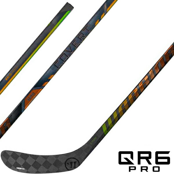 WARRIOR/ウォリアー COVERT QR6 PRO GRIP シニア 【アイスホッケーワンピーススティック】 2024-2025