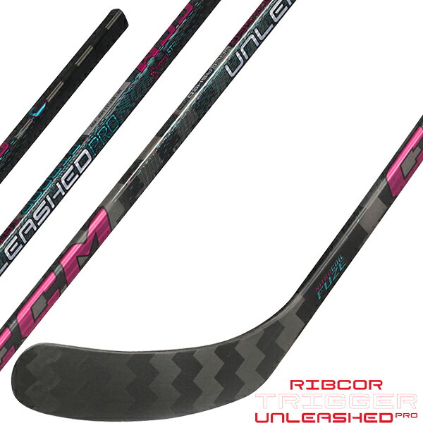 CCM/シーシーエム RIBCOR TRIGGER UNLEASHED PRO GRIP シニア 【アイスホッケーワンピーススティック】 2026-2027