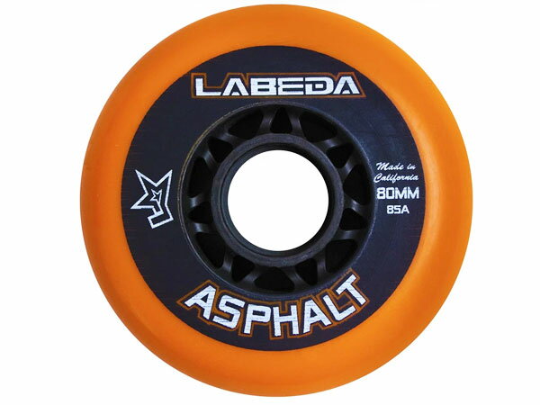 商品名 LABEDA/ラベダ ASPHALT HARD オレンジ ※85A※　インラインホッケーウィール 商品説明 ラベダホッケーウィールは、インドア・アウトドア両方で使用するの高品質ウィールを提供するこれまで最も古いアメリカのインラインウィールメーカーです！ トップセラー販売数1番アウトドアウィール「アスファルト」！ 硬いウィールはグリップが利かなくなるのが弱点ですが、このアスファルトは85Aのまま特殊加工により表面を92Aにしているので、硬くてもグリップが残る画期的なウィールなのです！（ウィールのなかで一番硬い）インラインホッケーのアウトドア練習だけでなく、スキーのオフトレーニングなどタイヤの減りが速くてお困りの方など根強い人気です！ 59mm、68mmはハブの穴あきの部分はありません。また入荷時期によって若干プリントが違う場合があります。性能は変わりません。予めご了承ください。 ※画像のサイズは見本ですので、お客様ご希望のサイズをご指定ください。 ※1個売り ※こちらの商品は 【ネコポス】ポスト投函がご利用いただけます！ご注文時、配送方法にて【追跡可能メール便（ヤマト運輸）】を選択してください。日時指定不可/代引不可/後払い不可となります。上記支払方法や配達員さん渡しをご希望の場合は、【宅急便】をご利用ください。 　※ご注文に関する重要なお知らせ※ 　ご注文頂きます商品は、全ての在庫を保証するものではございません。 　弊社は他WEBサイト、また実店舗において店頭販売を行っております。 　ご注文可能な状態でも、店頭・メーカーにて実際には完売となっている場合がございます。 　商品をご用意出来ない場合、ご注文をキャンセルさせて頂く場合もございます。予めご了承ください。&nbsp;