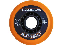 LABEDA/ラベダ ASPHALT HARD オレンジ ※85A※ 《ポスト投函可》【インラインホッケー ウィール】