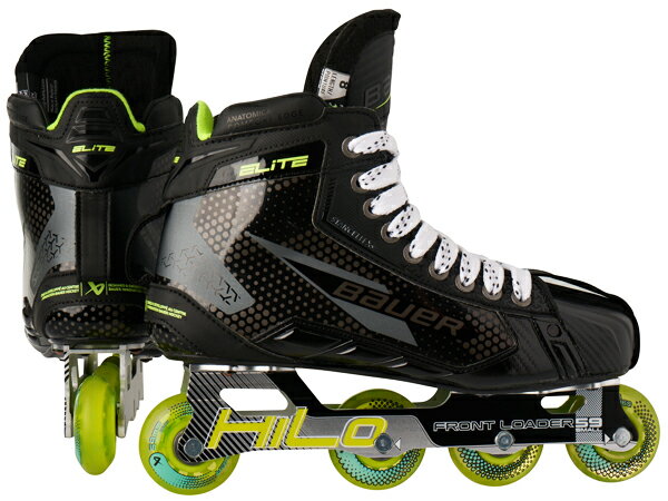 商品名 2025-2026モデル　 BAUER/バウアー S25 RH ELITE GOAL 　インラインホッケースケート靴 商品説明 ホッケーをするのに氷は必要ありません！ アイスタイムの合間にハードなトレーニングをするためでも、町中をただ走り氷上からストリートへ。 これらのローラー ホッケー ゴール スケートは、BAUER Elite Ice Hockey Skate と同じ VERSACOMP ブーツを使用しています。 ゴールキーパーがビートを逃すことなくアイスからローラーに切り替えるのを支援します。 また、新しい柔軟なナイロン製トウストラップ システムにより、レースやつま先の紐がシャーシから外れるようになり、ゲーム中に絡まるのを防ぐことができます。 Updated Boot このブーツは、強度、柔軟性、サポートを強化するために設計されたVERSACOMPクォーターおよびSTANCEFLEX+を搭載しており、重量を前進させながら、俊敏な姿勢を保つことができます。 Integrated Toe Loop パッドをシャーシに巻き付ける必要はもうありません。 スケート靴のつま先にある柔軟なナイロンループを使って、パッドをスケート靴に直接結び付けます。 3 つの異なるタイゾーンから選択できるため、パッドを邪魔にならずに取り付けることができます。 Front Loader Chassis and BAUER Court Wheels 箱から出してすぐにプレイする準備ができています。 これらのスケート靴には、フロン ローダーシャーシにBAUER COURTWHEELがプレインストールされており、敏捷性、バランス、トランジションを強化するために試合の準備ができた姿勢を維持できるように設計されています。 革新的スケートフィッティングシステム。 専用フィットオーブンを使用し、スケートを均一に加熱することにより新素材がプレイヤーの足形に合わせてフィットさせ、形状をホールド！ 自分の足型のスケートが買った日に出来上がります！ 　※ご注文に関する重要なお知らせ※ 　ご注文頂きます商品は、全ての在庫を保証するものではございません。 　弊社は他WEBサイト、また実店舗において店頭販売を行っております。 　ご注文可能な状態でも、店頭・メーカーにて実際には完売となっている場合がございます。 　商品をご用意出来ない場合、ご注文をキャンセルさせて頂く場合もございます。予めご了承ください。 SPEC&nbsp; ● ライン：ELITE GOALE ● クラス：エリートモデル ● 幅：FIT2 ● ウィール：BAUER COURT 76A 59-59-59-59mm ● ベアリング：ABEC5 608 ● シャーシー：HI-LO FRONTLOADER CHASSIC ● オーブン：可