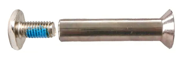 ホッケー用品店 マスタースポーツのMISSION/ミッション RH SQUARE BOLT & FLUSHMOUNT AXLE ※1ペア売り※ 《ポスト投函》【インラインスケートシャフト】｜アングル2