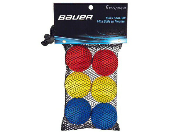 商品名 BAUER/バウアー MINI FOAM BALL KNEE HOCKEY #1046672　アイスホッケーギフト 商品説明 BAUERニーホッケー用　ボール6個セット！ 直径約5cm 　※ご注文に関する重要なお知らせ※ 　ご注文頂...