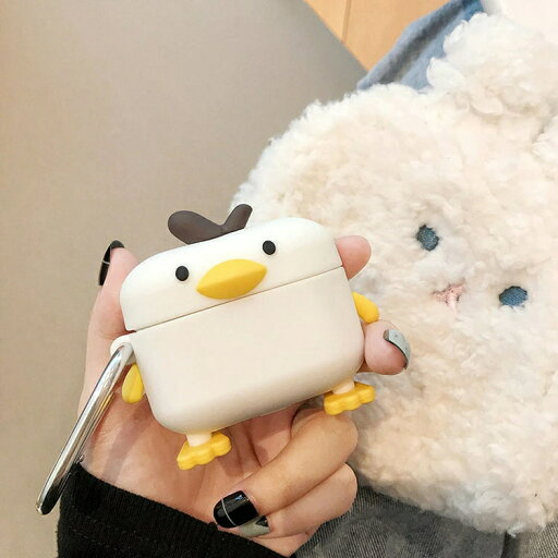 AirPods 3ケース AirPods Proケース AirPods 1/2ケースAirPods Pro イヤホンケースカバー ケース アヒル 可愛い リュック カバー シリコン ソフト AirPods 第3世代キャラクター イラスト 落下防止 ケースカバー 着脱簡単 カラビラ付き 耐衝撃 ワイヤレス充電対応 AirPods 3ケース AirPods Proケース AirPods 1/2ケースAirPods Pro イヤホンケースカバー ケース アヒル 可愛い リュック カバー シリコン ソフト AirPods 第3世代キャラクター イラスト 落下防止 ケースカバー 着脱簡単 カラビラ付き 耐衝撃 ワイヤレス充電対応