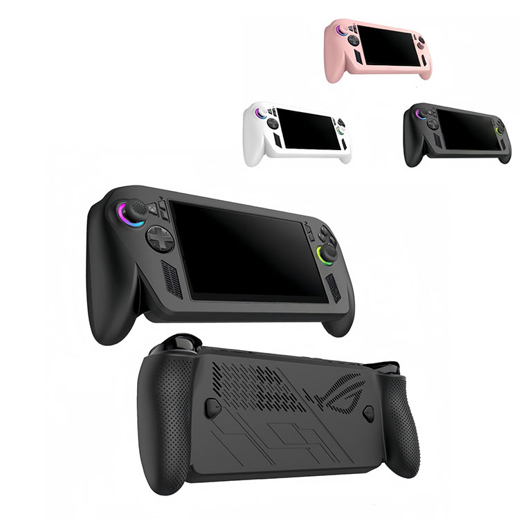 ASUS ROG Xbox ally X (2025) RC73XA ケース 耐衝撃 カバー Xbox Ally (2025) RC73YA カバー ポータブルゲーム機 専用ホスト シリコン 保護ケース 専用グリップカバー付き 衝撃防止 保護 便利 実用 人気 滑り止め 衝撃吸収 着脱簡単 保護アクセサリー rog xbox ally x カバー 製品画像:3位