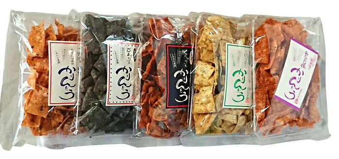 【送料無料】稲庭うどん 職人手作りかりんとう 5種 から選べる6袋セット