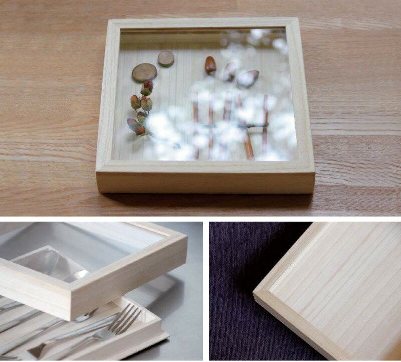 増田桐箱店 コレクションケース 正方形 収納 桐 箱 整理整頓 木製 木 小物入れ おしゃれ