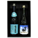 越乃寒梅 純米吟醸 灑・雪中梅 純米酒 720ml 飲み比べ2本ギフトセット 【日本酒 ギフト 御中元 お中元 御歳暮 お歳暮 父の日 贈り物 新潟 酒 】【飲み比べ】