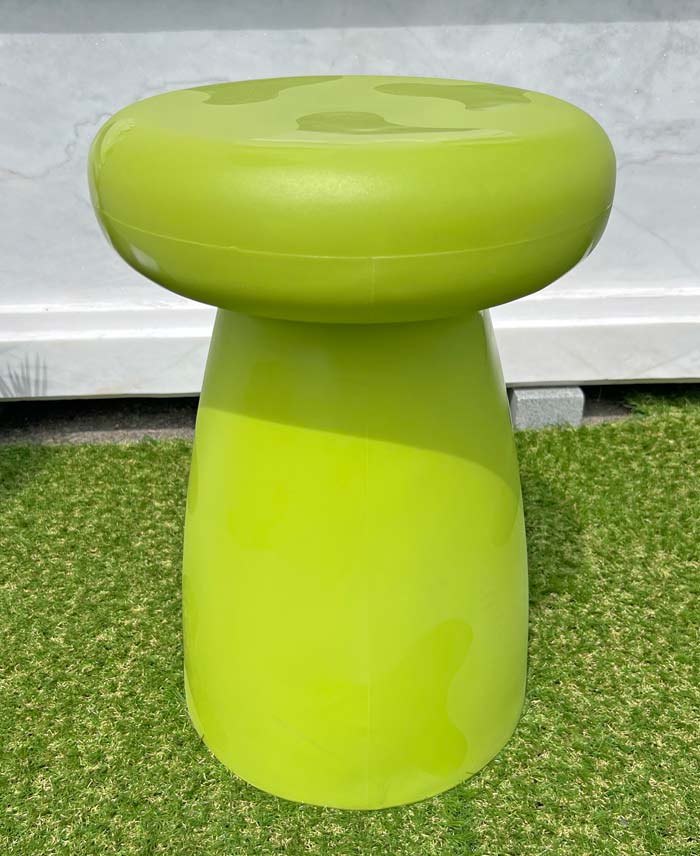 イタリア製デザイナーズファニチャー ポルチーノ アップルグリーン (高さ50cm) チェア 送料無料 激安アウトレット 1台限定 樹脂製 スツール 屋内 サイド...