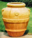 イタリア製テラコッタプランター オルチョ・インプルネータ100 Cotto Senese Cod.19 3129 素焼き 植木鉢