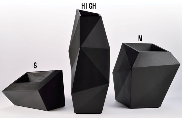 ファズ S ラッカーカラー（光沢仕上げ） スペイン製デザイナーズプランター （高さ42cm） FAZ VN-54020A ボンドム VONDOM Designers MADE IN SPAIN 観葉植物 プラスチック フラワーポット 鉢カバー 植木鉢 鉢植え 屋外 おしゃれ