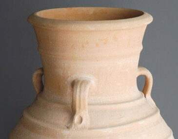アンフォレアス (直径60cm 高さ100cm) ギリシャ製 テラコッタ プランター クレタ島シリーズ Crete in Greece Amforeas GR-CC-36 陶器 素焼き 大型 おしゃれ 植木鉢