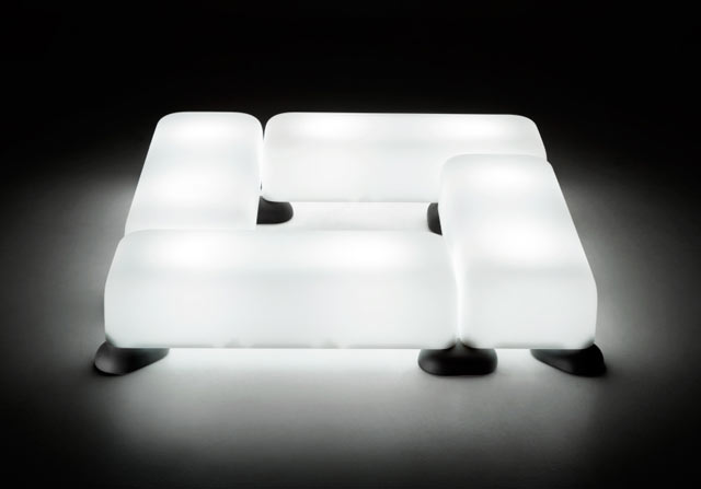 ꥢǥʡե˥㡼 ⡦٥ 饤դ ΤΤ (Ĺ156cm ⤵32cm) 桼3 ץ饹ȥ쥯 EP-6412L Plust Collection Momo Bench Light ֥