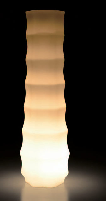 デザイナーズ ライト付きプランター ルー (高さ175cm) プラストコレクション EP-8235L 【屋外仕様】 おしゃれ 照明 PLUST COLLECTION Roo Light イルミネーション イタリア製 MADE IN ITALY