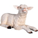 寝そべるヤギの赤ん坊 Goat-Kid Resting 強化プラスチック(FRP) アートオブジェ かわいい 動物 像 山羊 映える 置物 実物大 フィギュア ...