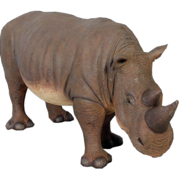 FRP˥ޥ륪֥ Υ Rhinoceros Small ꥢ ưʪ   ʪ ƥꥢ ǥ˥ ֥ ưʪ Ź ե ...