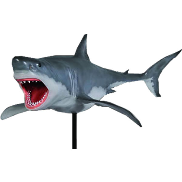 FRPアニマルオブジェ ジョーズ Great White Shark 12ft. W リアル サメ 置物 インテリア 巨大 さめ フィギュア ガーデニング オー...