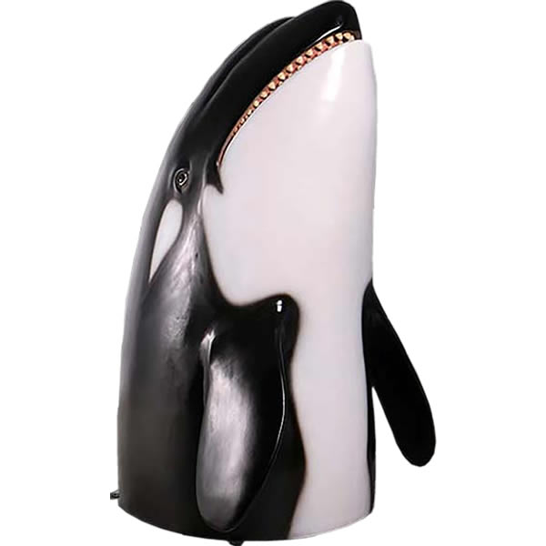 FRPアニマルオブジェ シャチ Killer Whale リアル 鯱 インテリア 置物 オーナメント 屋外 フィギュア 実物大 しゃち 魚 大きい 水族館 動物...