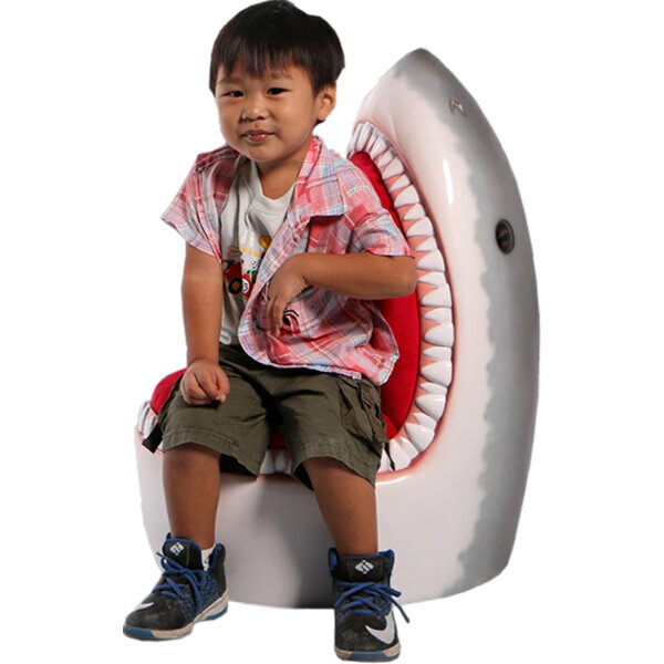 FRPアニマルオブジェ サメの腰掛け Shark Seat かわいい 魚 置物 インテリア イス さめ 鮫 ベンチ 椅子 動物 大きい おしゃれ オーナメント ...