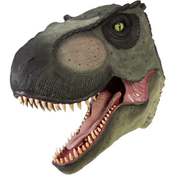 FRP恐竜オブジェ 巨大T-Rexの頭部 Giant T-Rex Head ティラノサウルス 肉食恐竜 白亜紀 ティーレックス 置物 リアル 獣脚類 実物大 フ...