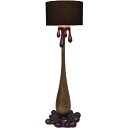 したたる雫のスタンドライト照明 Drip Lumiere 強化プラスチック (FRP) アートオブジェ 高さ約1m68cm インテリア ライト 映える 丸 置物...