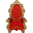 サンタの椅子 Santas Throne 強化プラスチック(FRP)アートオブジェ クリスマス サンタクロース 置物 イス Xmas 人物 ベンチ 人形 プレゼ...