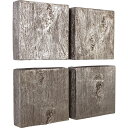 木材風壁掛けアート Old Lumber 強化プラスチック(FRP)アートオブジェ インテリア ナチュラル ウォール オーナメント 壁面 ディスプレイ 樹脂製 ...
