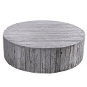コーヒーテーブル(シルバー) Coffee Table - Remnants FRPアートオブジェ H39cm φ112cm 丸い ローテーブル おしゃれ サイ...