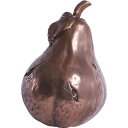 洋梨 ブロンズ仕上げ Pear 強化プラスチック(FRP) アートオブジェ 高さ約29cm 店舗 装飾 インテリア フルーツ ディスプレイ オーナメント 樹脂製 なし 高強度 イベント 果物 ナシ 林檎 公園 ガーデンファニチャー fr150185