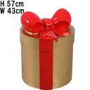 プレゼントボックスD / Present D 高さ約57cm 強化プラスチック(FRP)アートオブジェ 贈り物 店舗 装飾 樹脂製 軽い 高強度 ディスプレイ イベント ギフトボックス オブジェ ギフトBOX 置物 軽量 丈夫
